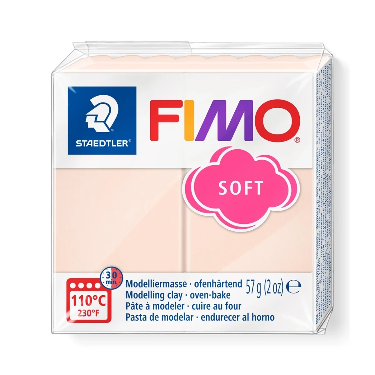 43 Ljusrosa Fimo Soft - Bild 2