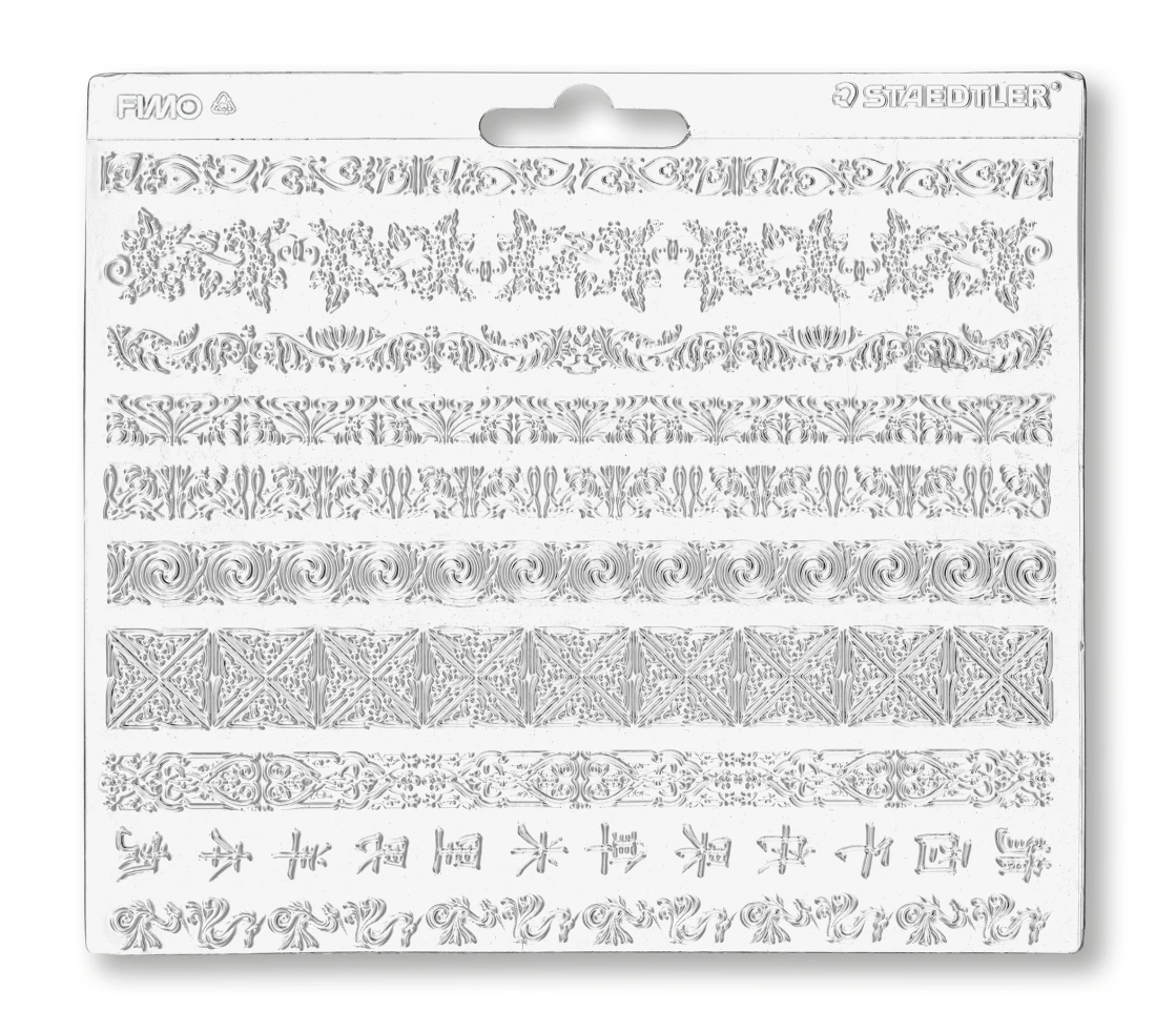 Decorative trims texture sheet – Fimo - Bild 2