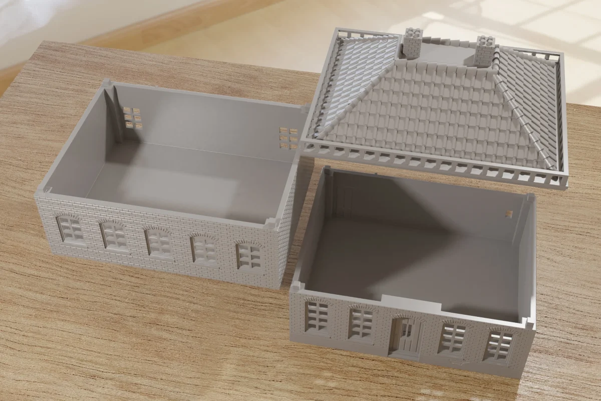 Dutch Town Set "Veghel" - Digital Download .STL Files for 3D Printing - Bild 6