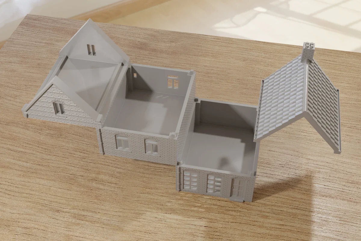 Dutch Town Set "Veghel" - Digital Download .STL Files for 3D Printing - Bild 5