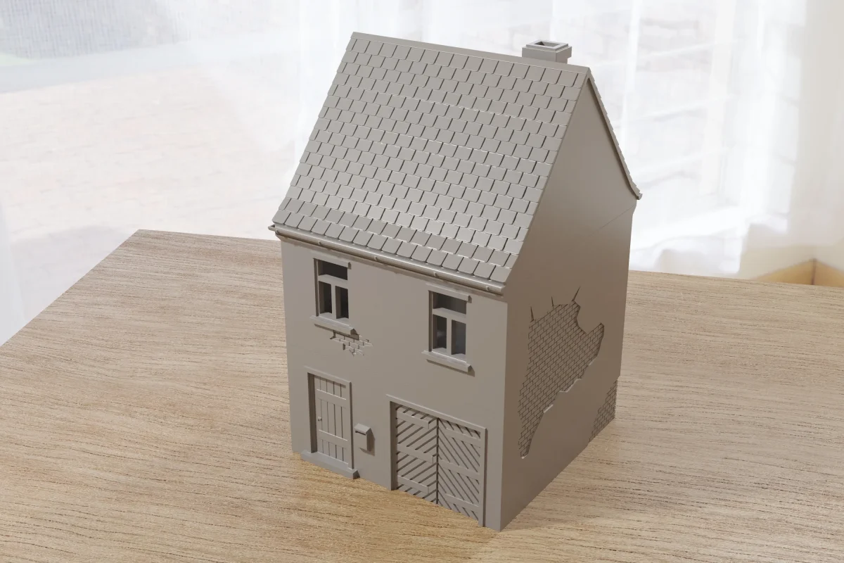 German House DST3 - Digital Download .STL Files for 3D Printing - Bild 4