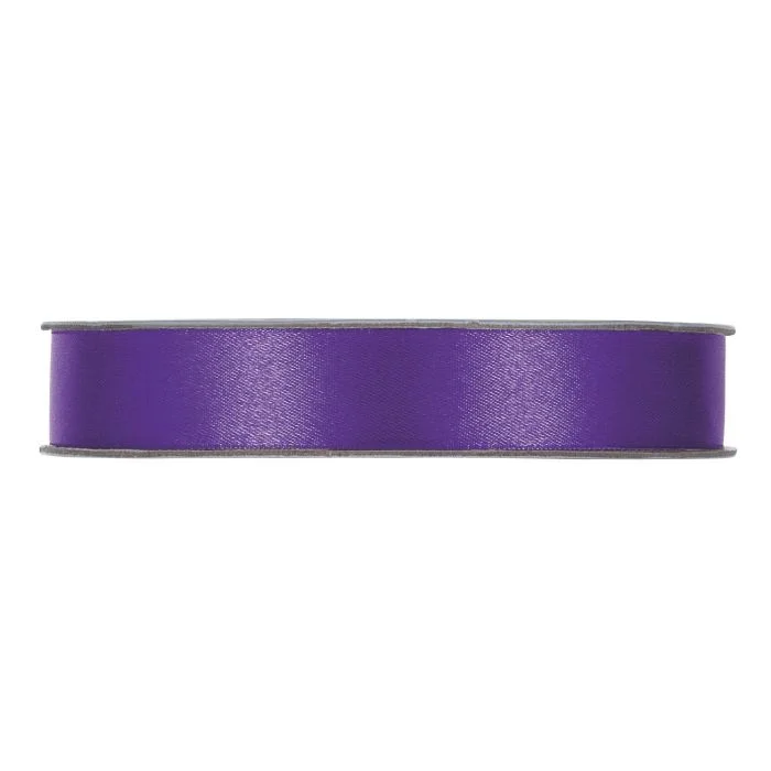 Satinband Lila 10 mm x 30 meter