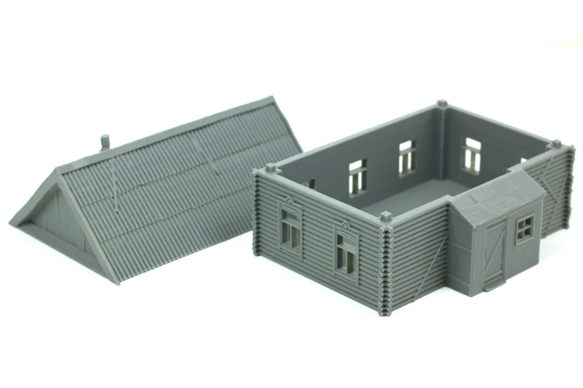 Russian Izba - Tabletop Wargaming WW2 Terrain | 15mm 20mm 28mm HO Miniature 3D Printed Model | Bolt Action - Bild 6