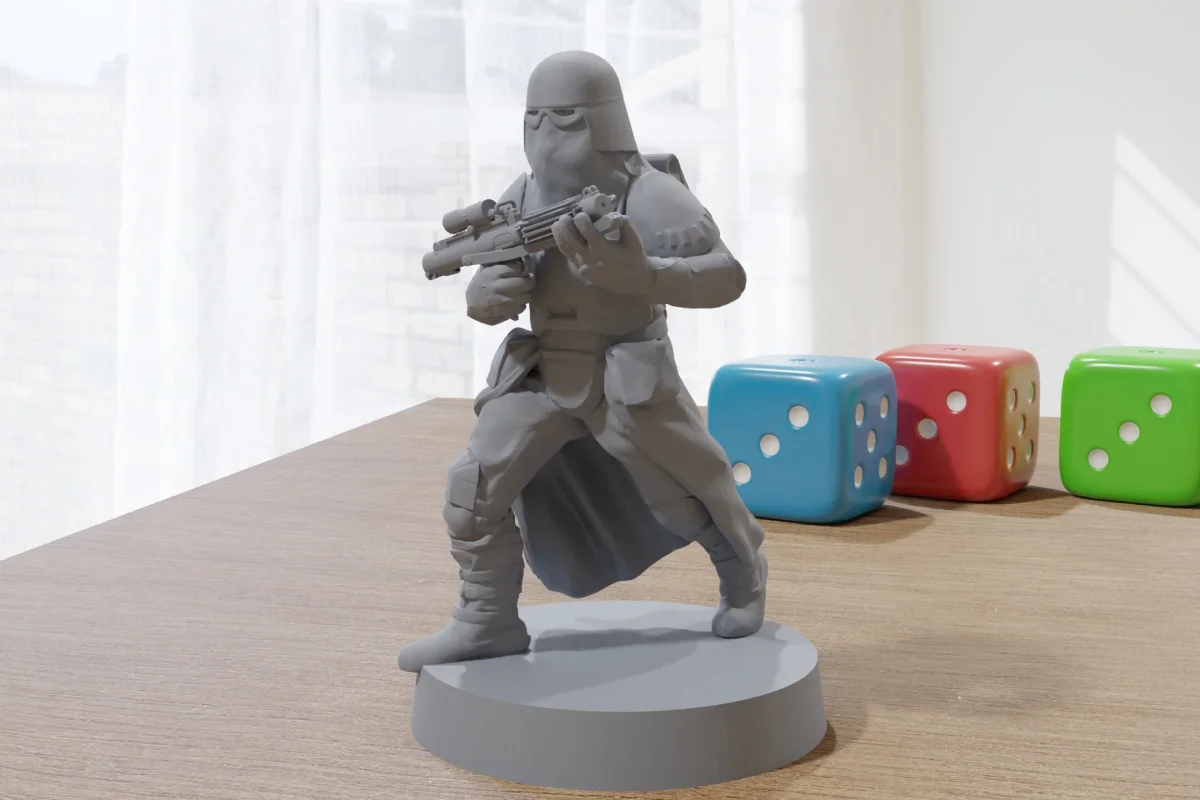 Imperial Snowtroopers - Star Wars Legion 35mm Proxy Miniature for Tabletop RPG - Bild 4