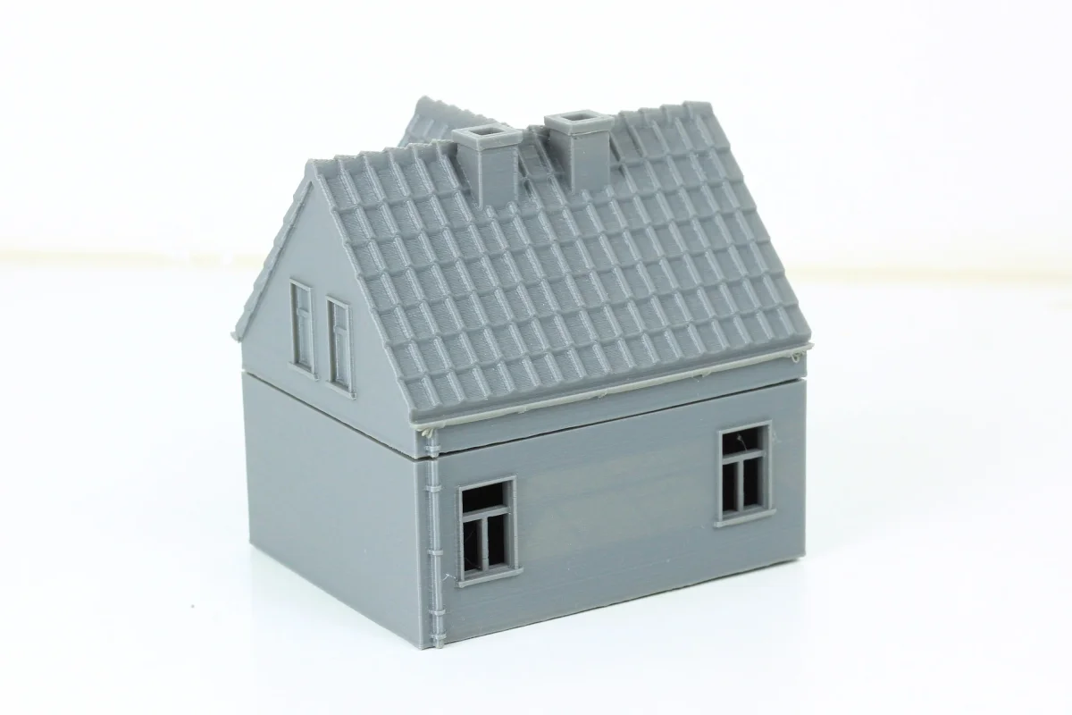German Single Storey House - Tabletop Wargaming Terrain - Miniature Gaming - 3D Printed - Bild 5