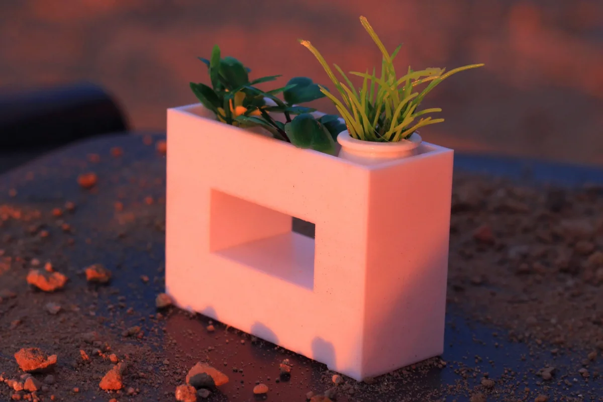 Dollhouse Miniature Raised Garden Bed - 1:12 Scale PLA Bioplastic - Bild 3
