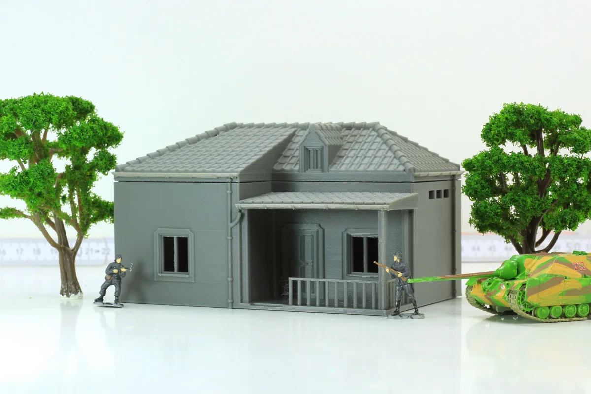 Italian Village Set - 4 Houses - Historical Tabletop Wargaming Terrain - Miniature Gaming - 3D Printed - Bild 7