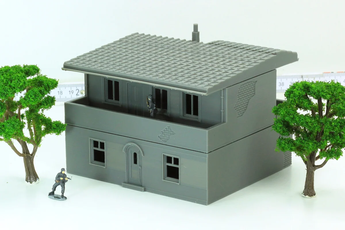 Italian Village Set - 4 Houses - Historical Tabletop Wargaming Terrain - Miniature Gaming - 3D Printed - Bild 8