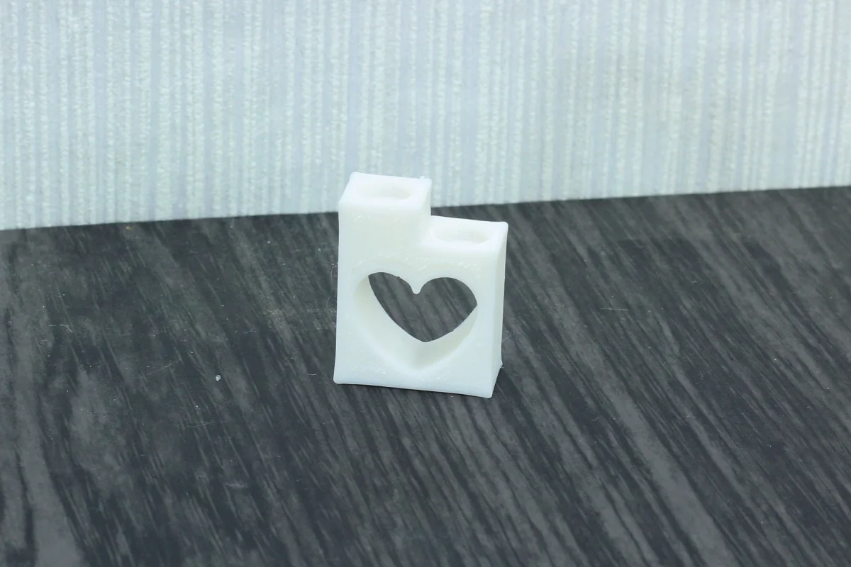 Heart Candle Stand - Dollhouse Miniature 1:12 Miniature Dollhouse Furniture - Bild 2