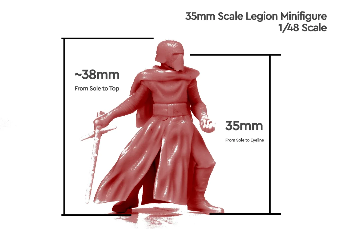 ARC Trooper Doom - Star Wars Legion 35mm Proxy Miniature for Tabletop RPG - Bild 3