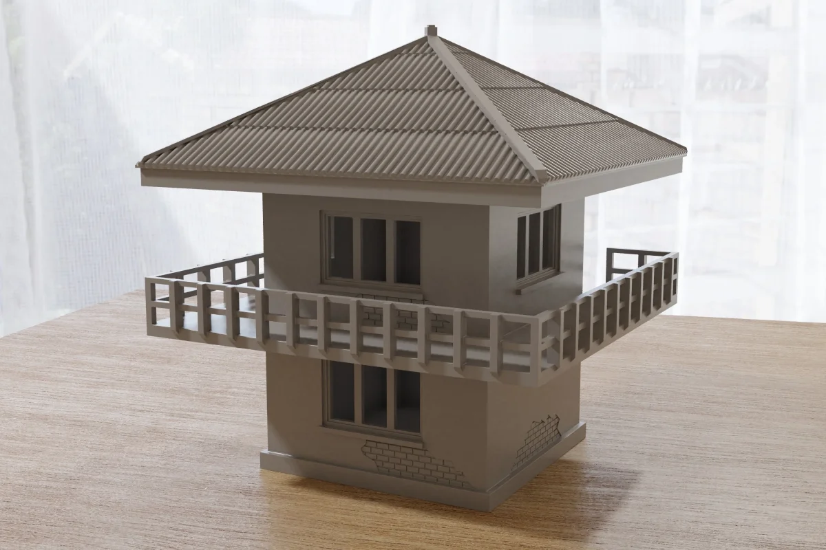 Watch Tower - Miniature Wargaming Terrain - Zona Alfa - Team Yankee - 3D Print - Bild 9