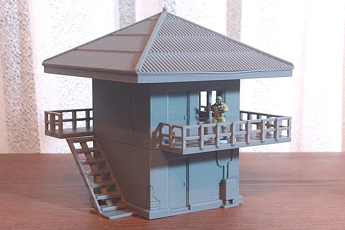 Watch Tower - Miniature Wargaming Terrain - Zona Alfa - Team Yankee - 3D Print - Bild 4