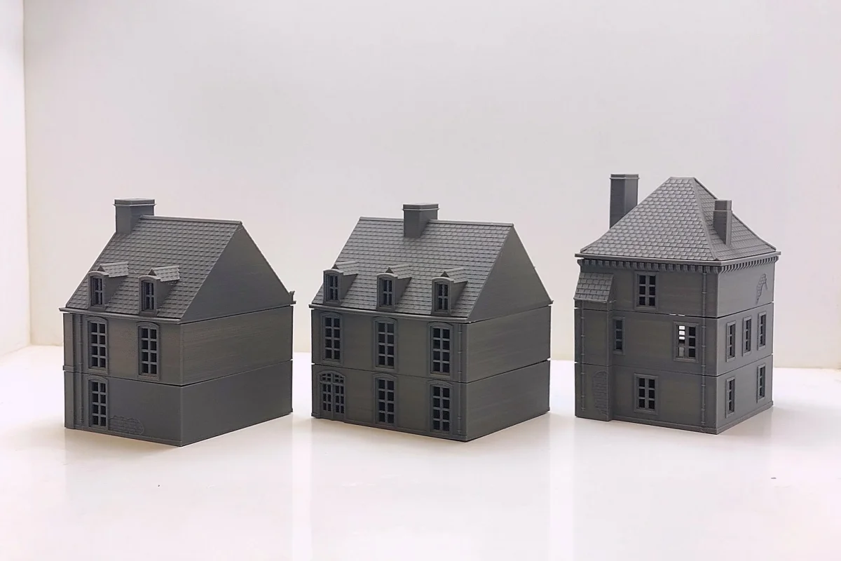 Chateau st Come Brevile - Tabletop Wargaming WW2 Terrain | Proxy 3D Printed Miniature for Bolt Action - Chain of Command - Flames of War - Bild 5