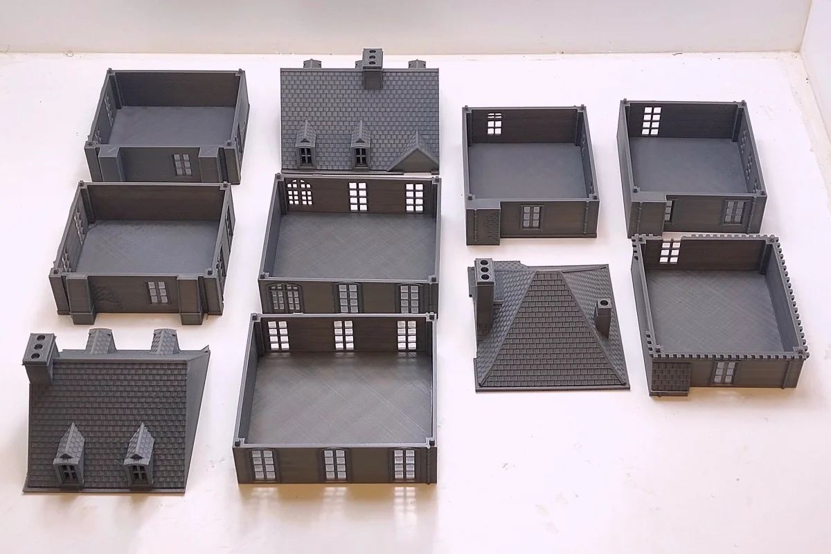 Chateau st Come Brevile - Tabletop Wargaming WW2 Terrain | Proxy 3D Printed Miniature for Bolt Action - Chain of Command - Flames of War - Bild 6