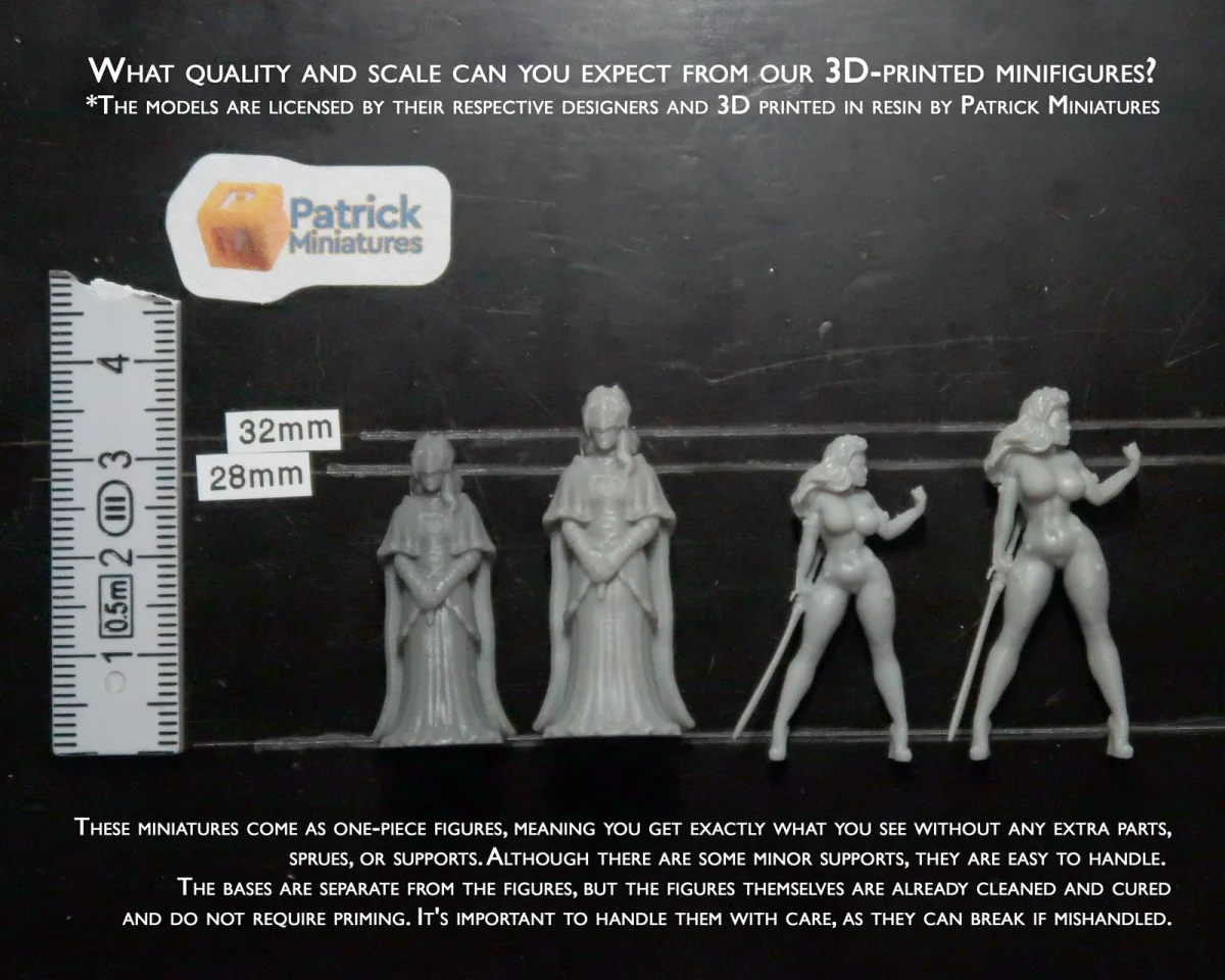 Viking Odin - 3D Printed Minifigure - Proxy Minifigures for Miniature Games like DnD, Baldurs Gate - 28mm / 32mm Scale - Bild 4