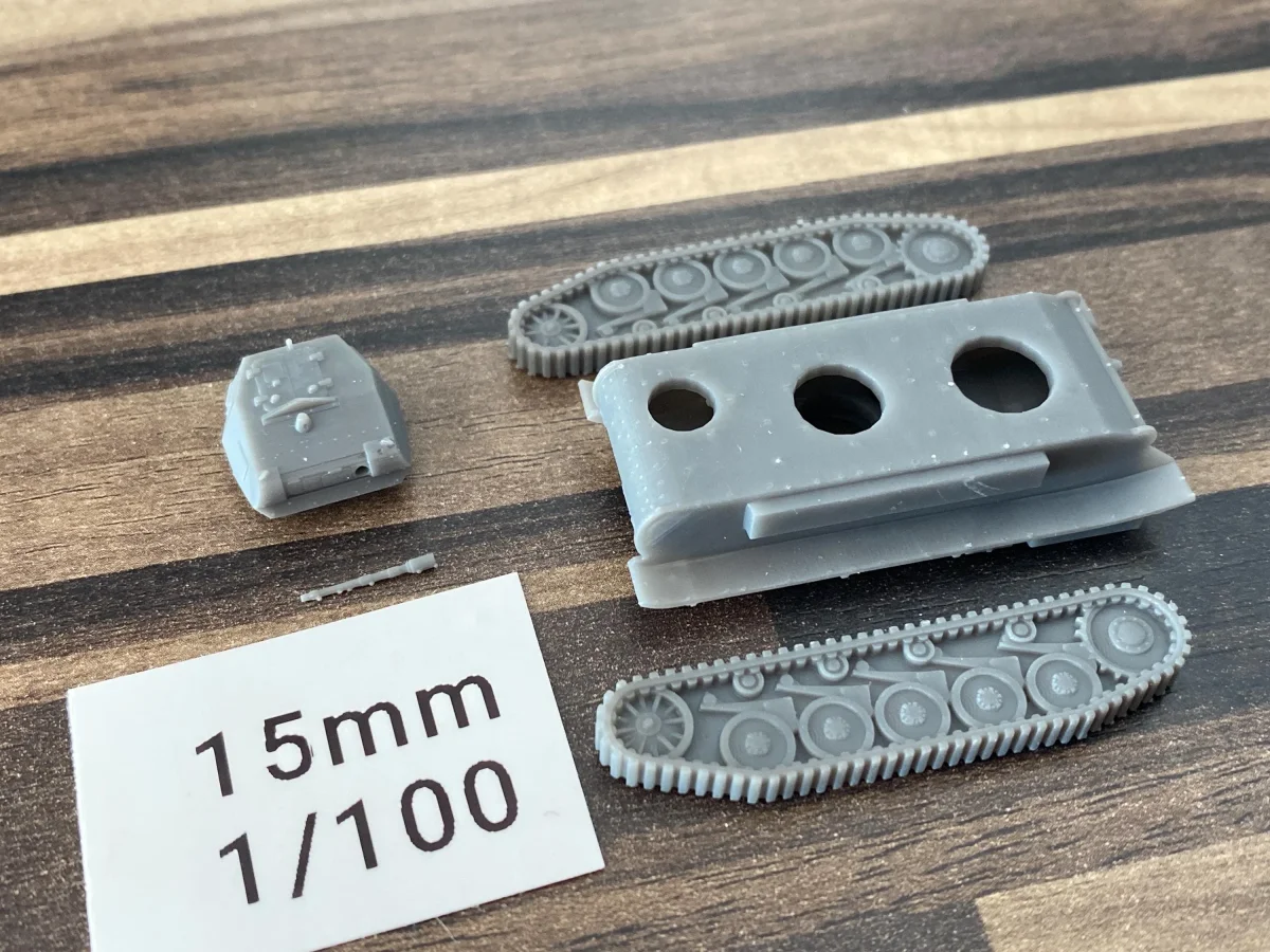 Pz.Kpfw-II-ausf-c-II - WW2 German Tank - 3D Resin Printed 28mm / 20mm / 15mm Miniature Tabletop Wargaming Vehicle - Bild 5