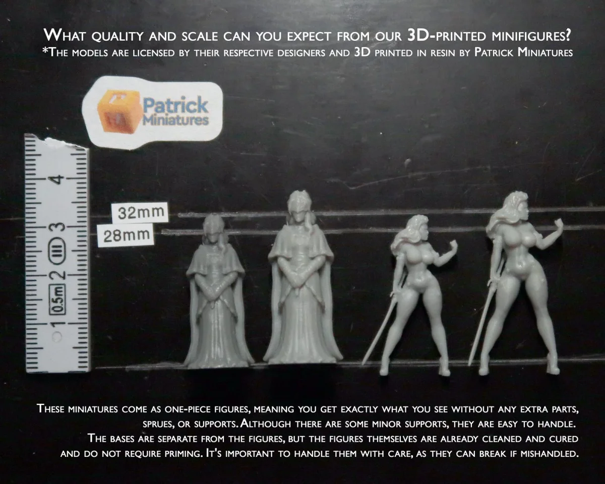 Toph - Sexy Pin-Up Fan Art - 3D Printed Miniature Figure - 32mm / 75mm / 170mm Scale - Garage Kit - Bild 6