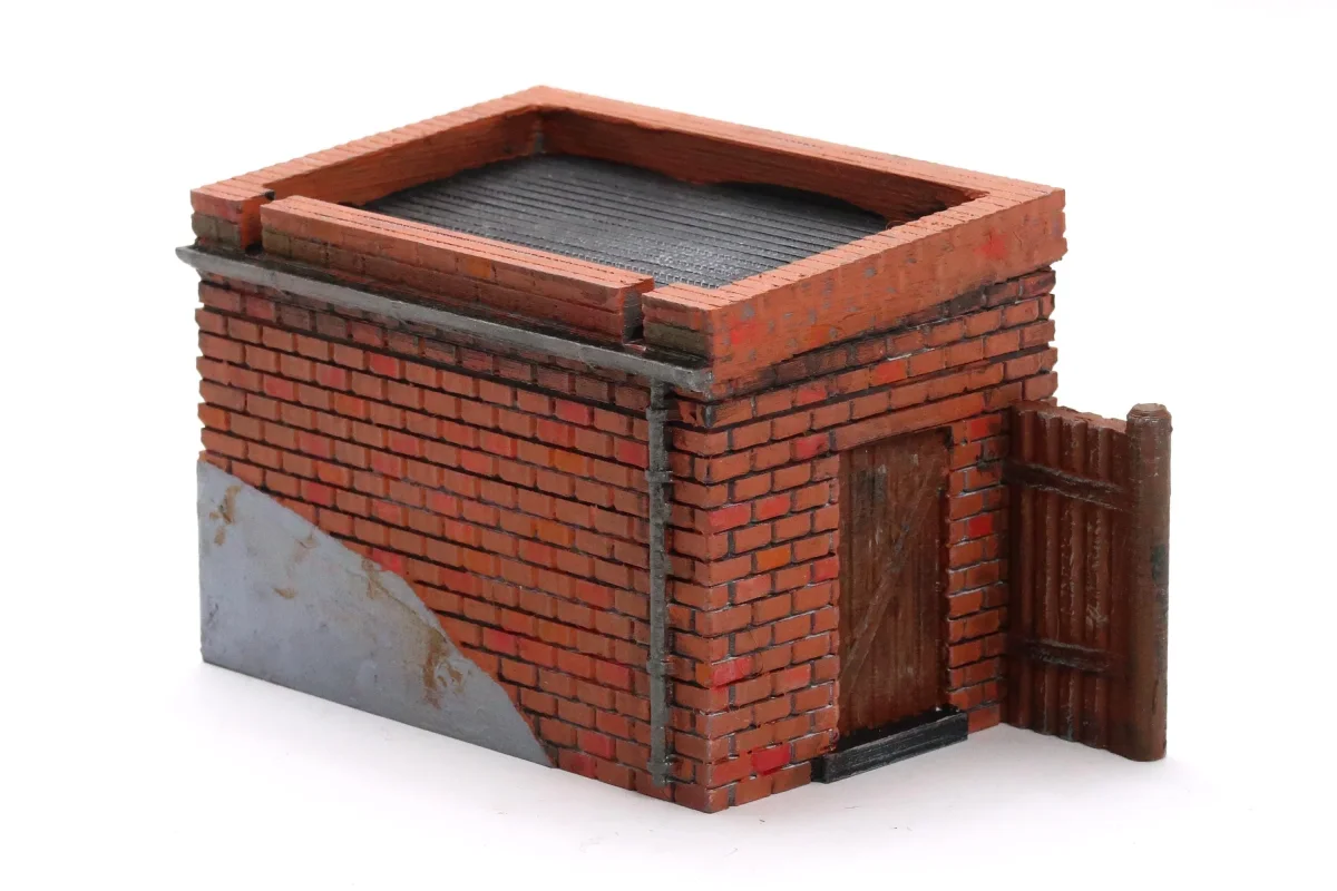 Noob Stalker / Loner - Small Camp Shed Utility Hut - ZONA ALFA / KONTRABAND 3D Printed Tabletop Wargaming Terrain - Bild 3