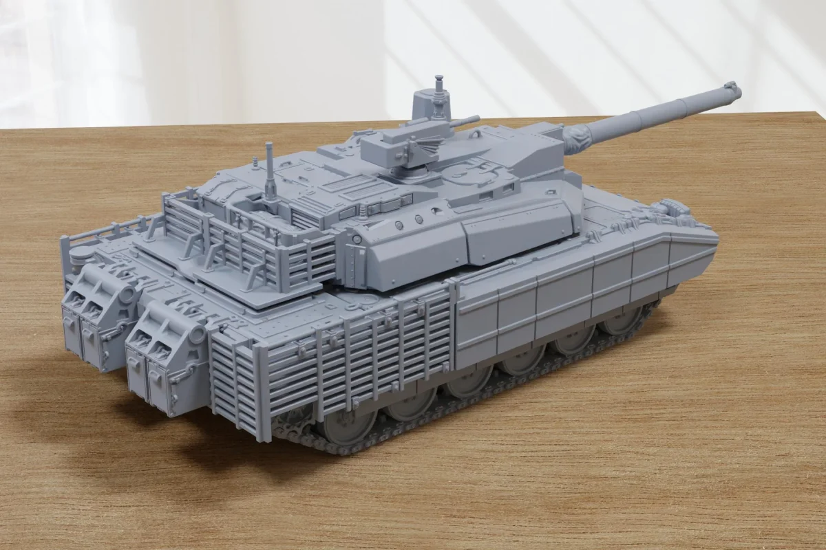 Leclerc AZUR - Modern War - 3D Printed Miniature Wargaming Combat Vehicle - Bild 3