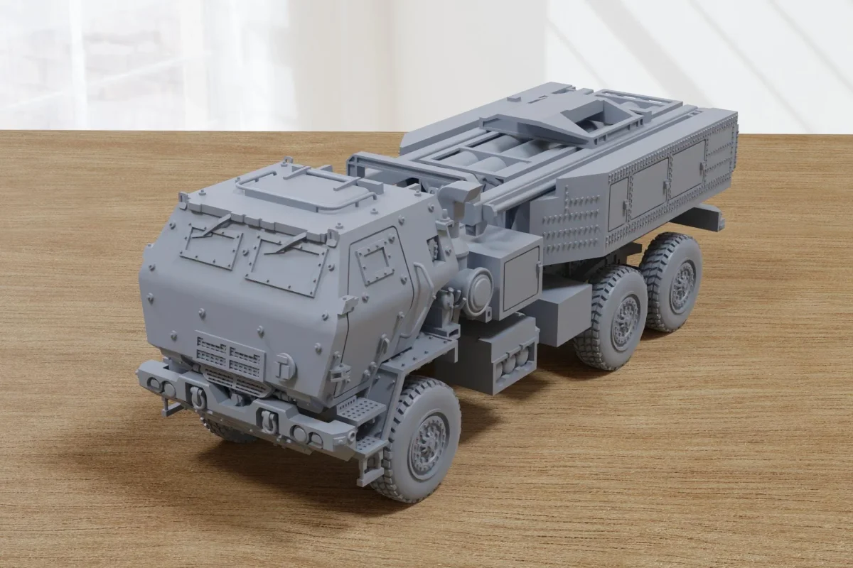 HIMARS M142 - Modern War - 3D Printed Miniature Wargaming Combat Vehicle - Bild 3