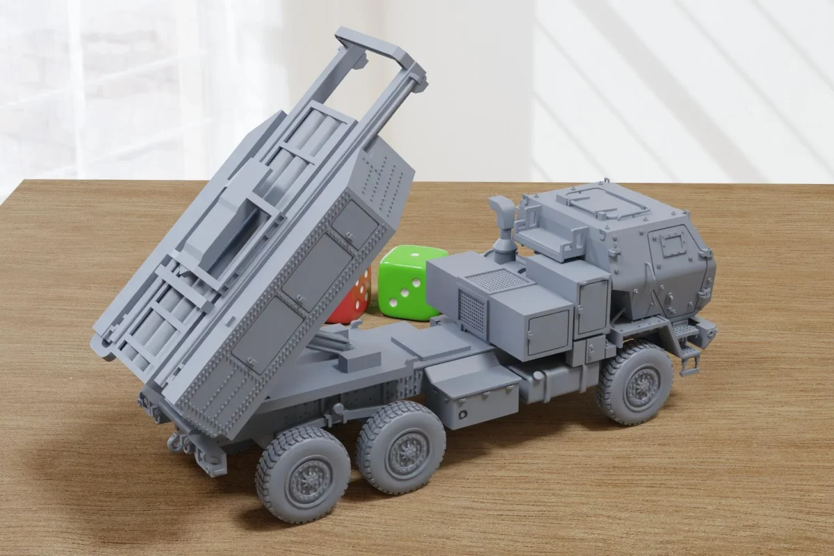 HIMARS M142 - Modern War - 3D Printed Miniature Wargaming Combat Vehicle - Bild 4