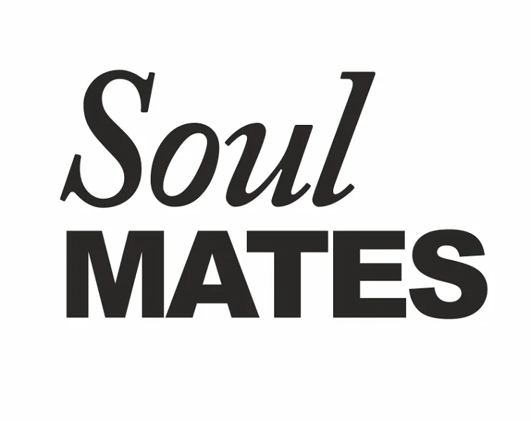 Stickers till skor Svart Soul Mates 4.6×3.6 cm 2-pack - Bild 2