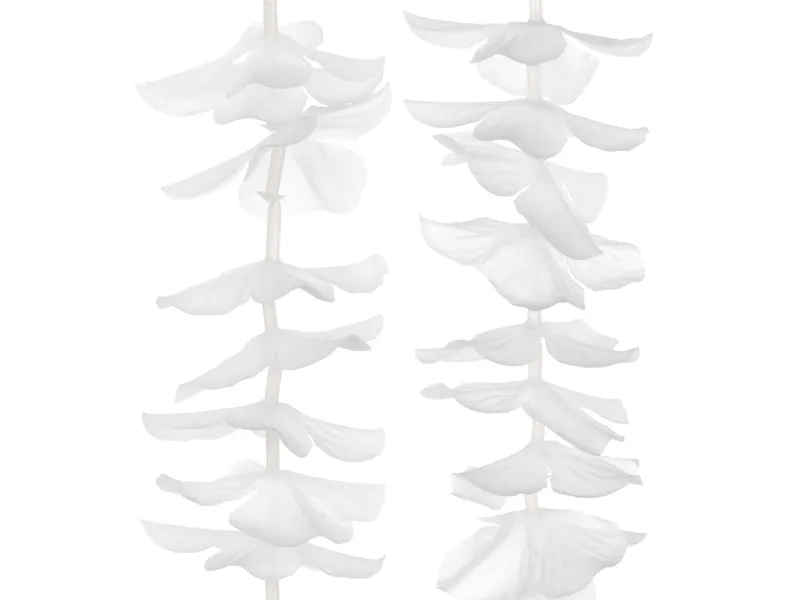 Girlang Vita blommor 180cm - Bild 4