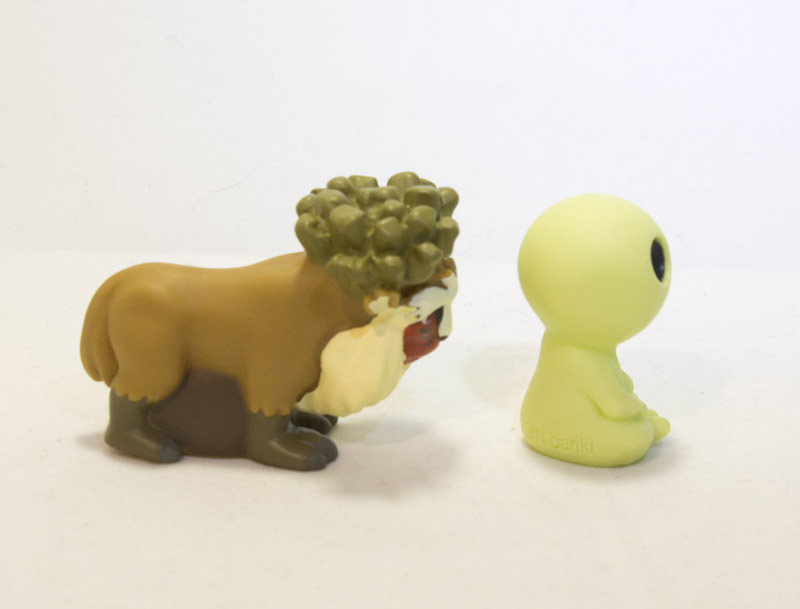 PRINSESSAN MONONOKE SKOGSANDAR PLASTFIGURER (2 ST) - Bild 5