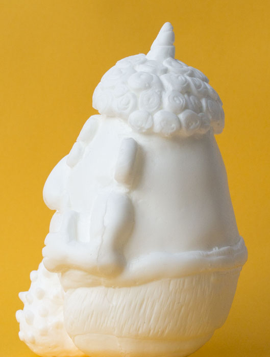 Oni plastfigur (omålad) - Bild 3