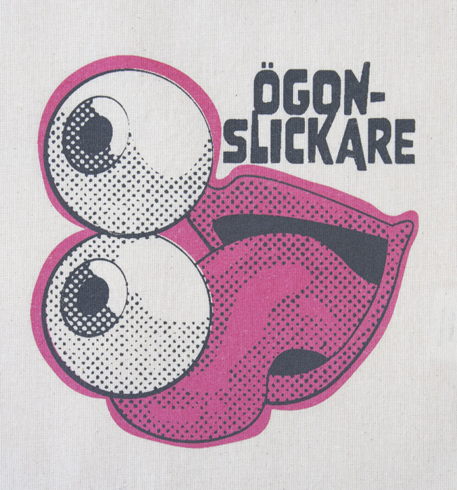 Tygkasse – Ögonslickare (röd) - Bild 3