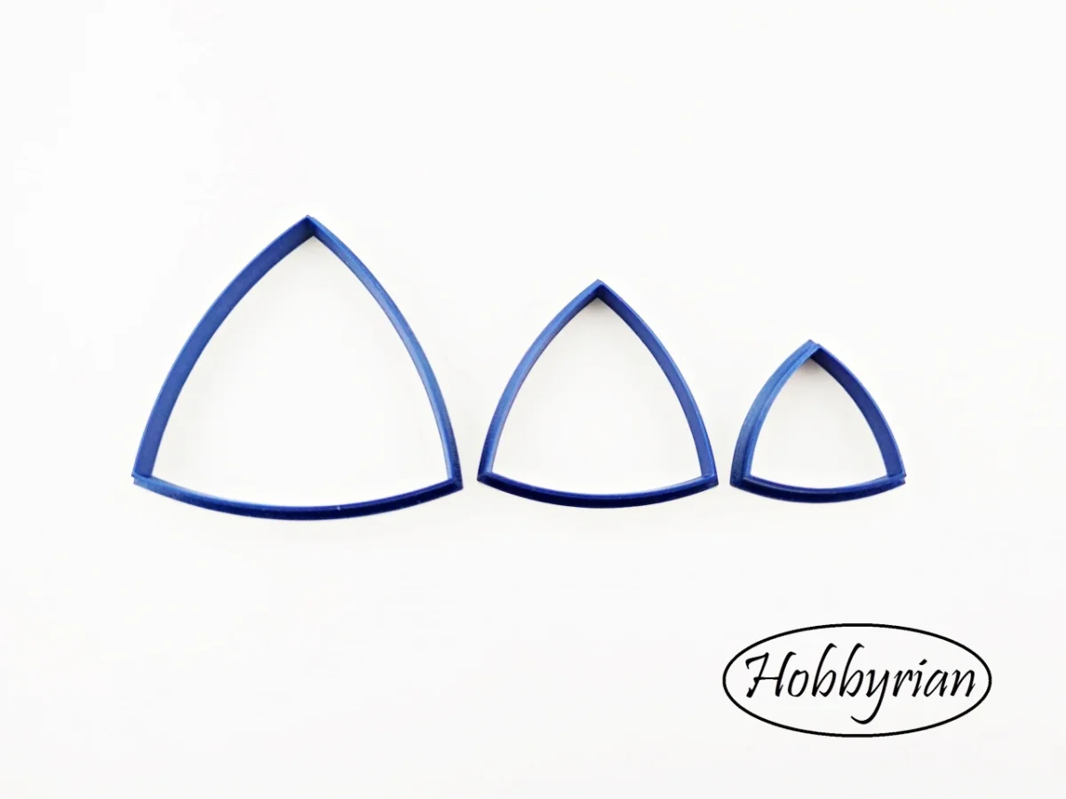 3 Cutters Rounded Triangle 2 – Hobbyrian - Bild 2